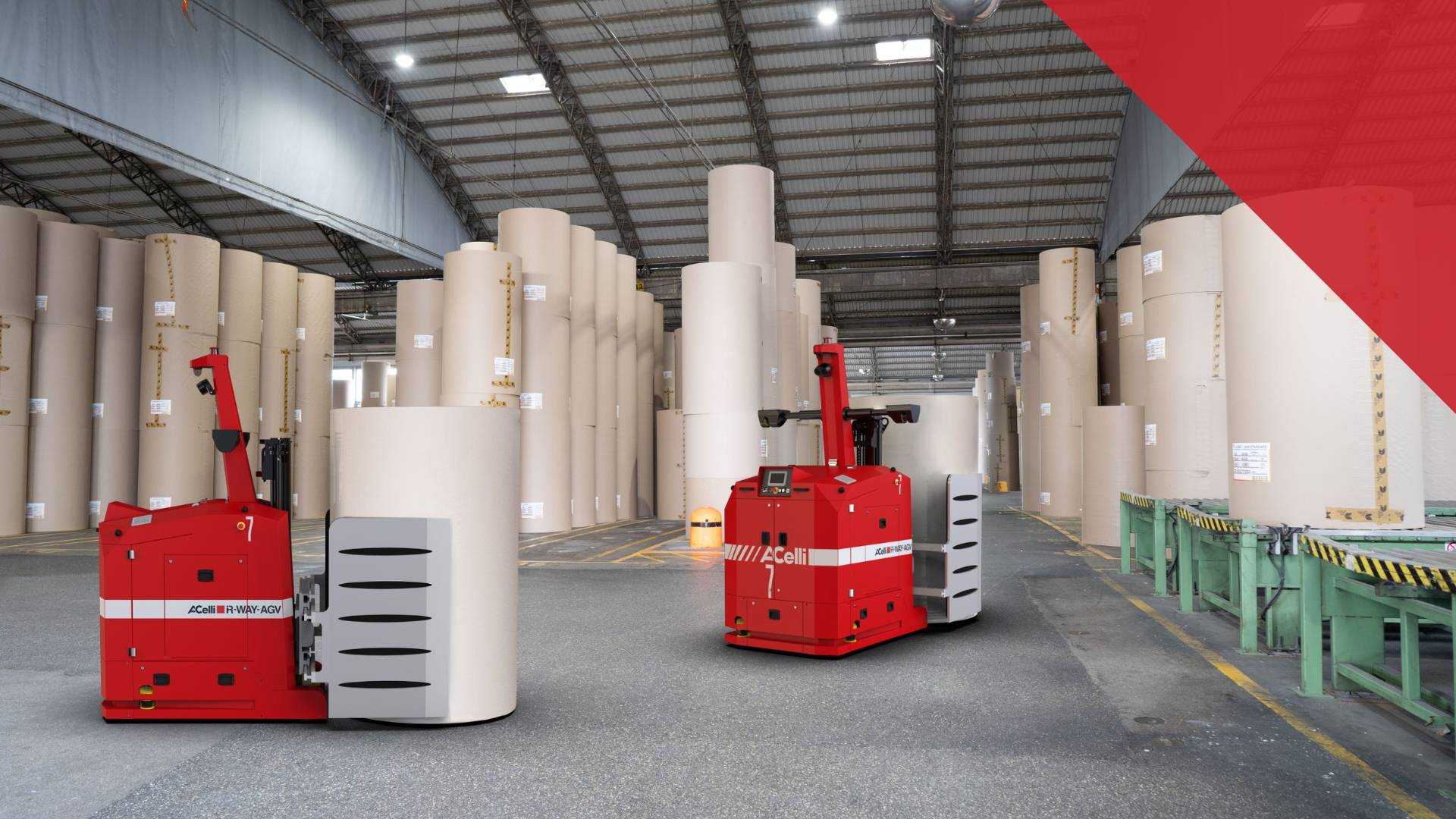 Virtual labeling: A.Celli's intralogistics at the time of the Blockchain